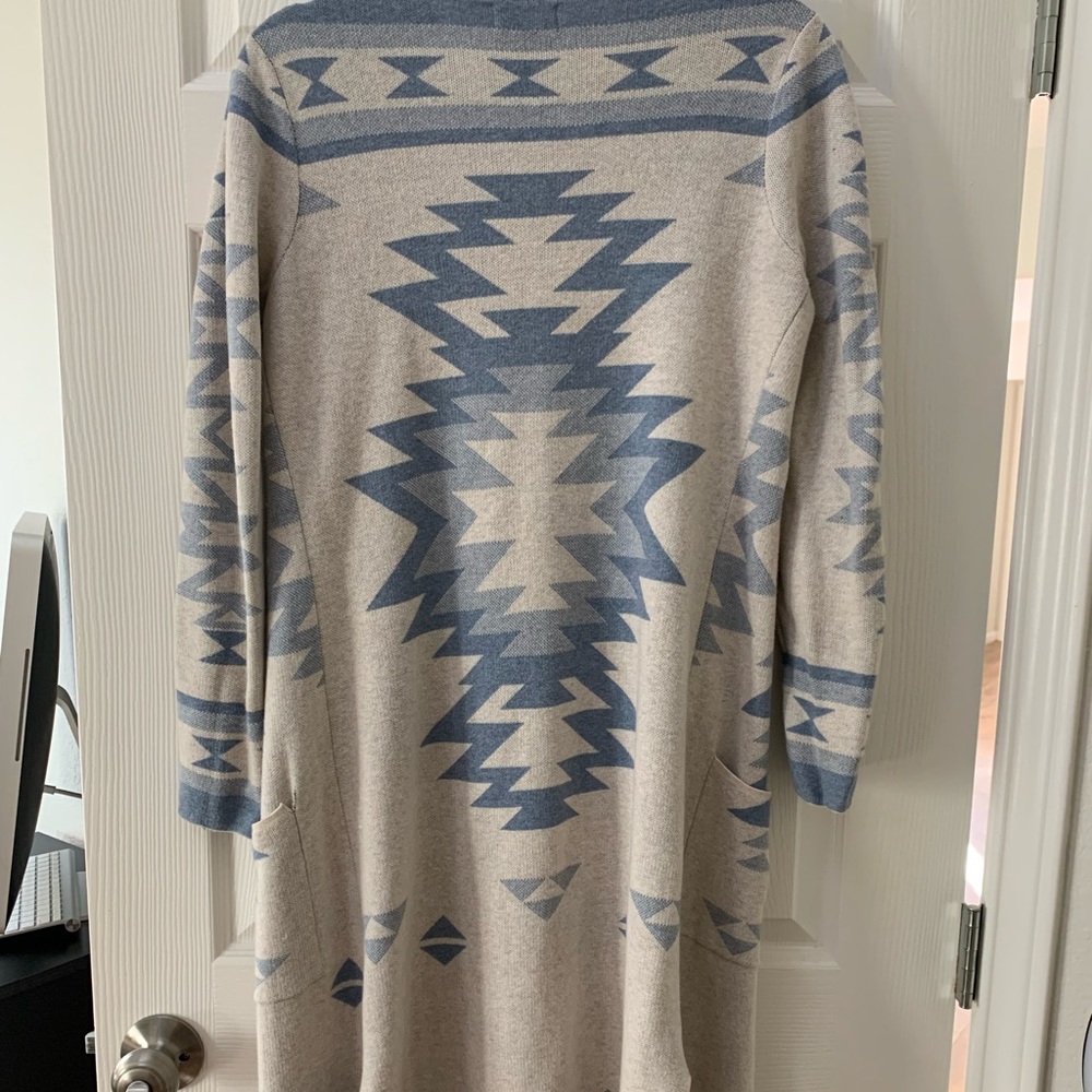 Boho Aztec Duster